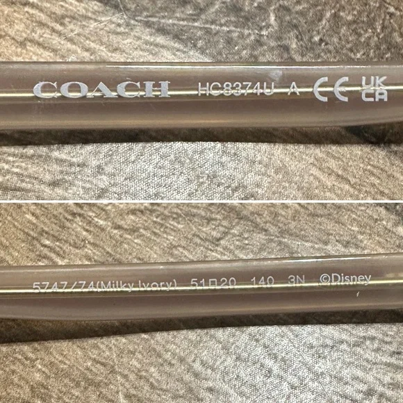 Coach x Mickey Mouse HC8374U Sunglasses - Picture 7 of 7